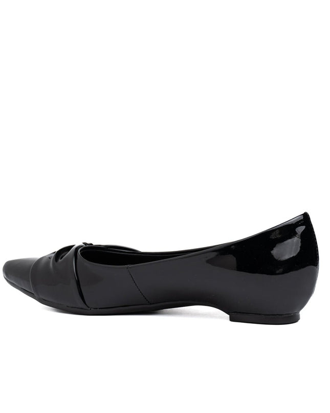 Mocasin Jadiya - Negro Charol - Tienda Nébula