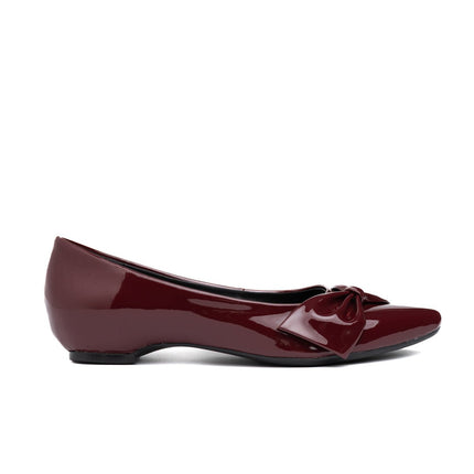 Mocasin Jadiya - Vino Charol - Tienda Nébula