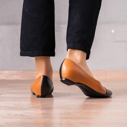 Mocasin Leila - Camel - Tienda Nébula