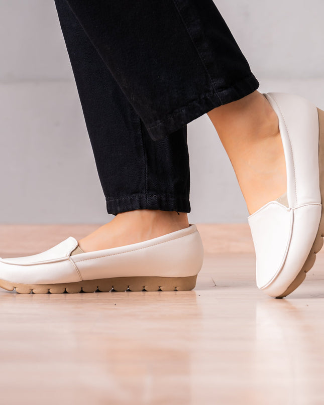 Mocasin Minas 2.0 - Hueso - Tienda Nébula