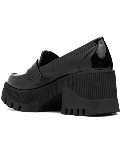 Mocasin Murcy - Negro Charol - Tienda Nébula