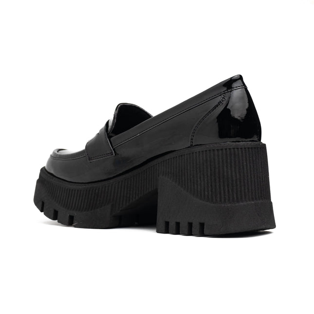 Mocasin Murcy - Negro Charol - Tienda Nébula