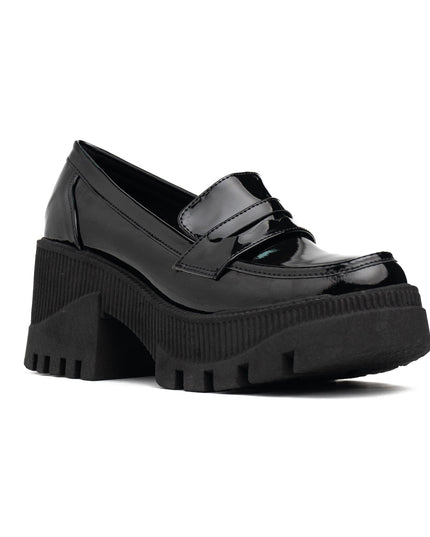 Mocasin Murcy - Negro Charol - Tienda Nébula