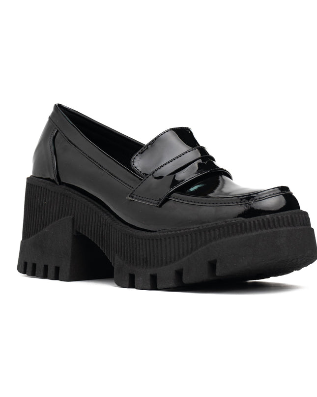 Mocasin Murcy - Negro Charol - Tienda Nébula