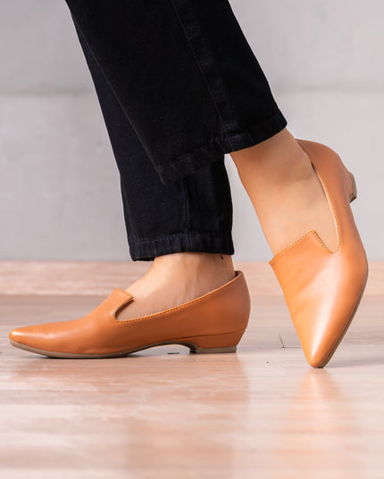 Mocasin Nailan - Camel - Tienda Nébula