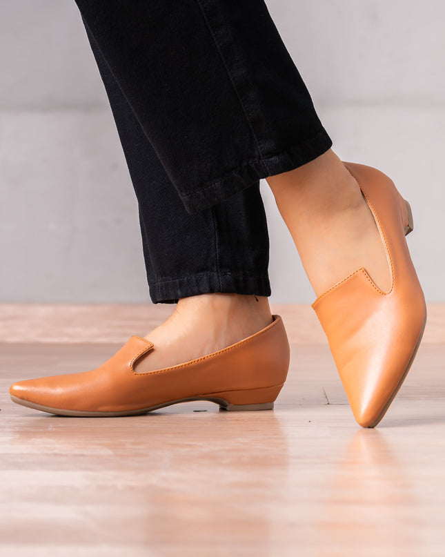 Mocasin Nailan - Camel - Tienda Nébula