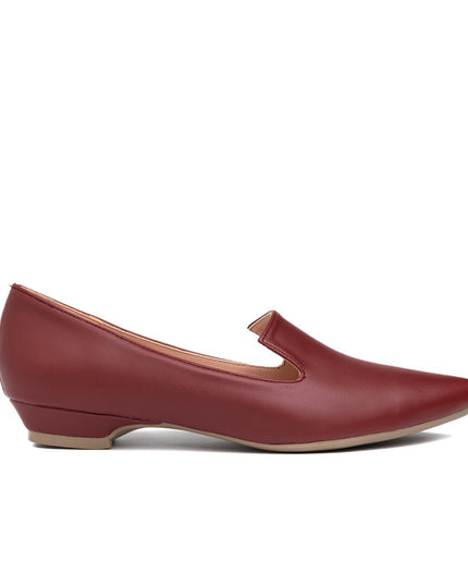 Mocasin Nailan - Vino - Tienda Nébula