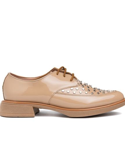 Mocasin Poletti - Beige - Tienda Nébula