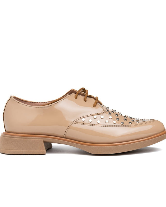 Mocasin Poletti - Beige - Tienda Nébula