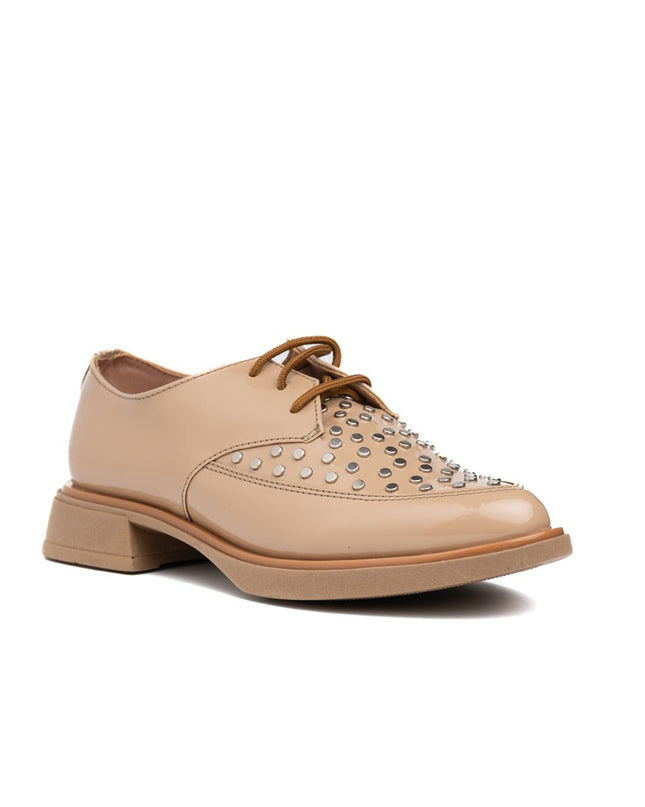 Mocasin Poletti - Beige - Tienda Nébula