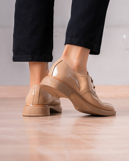 Mocasin Poletti - Beige - Tienda Nébula