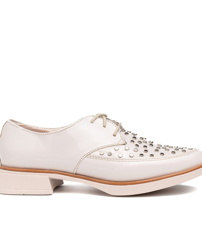 Mocasin Poletti - Nude - Tienda Nébula