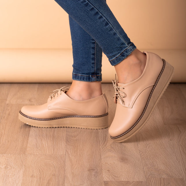 Mocasin Recife 3.0 - Beige Cuero - Tienda Nébula