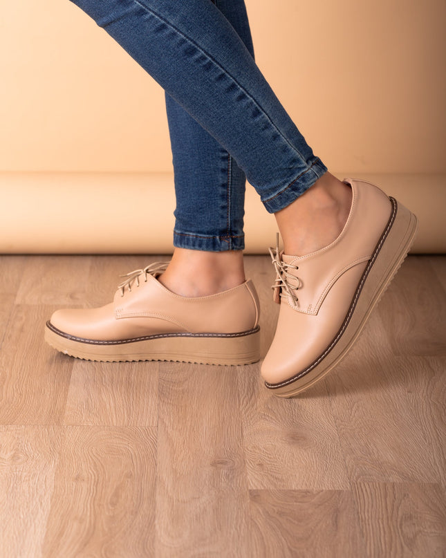 Mocasin Recife 3.0 - Beige Cuero - Tienda Nébula