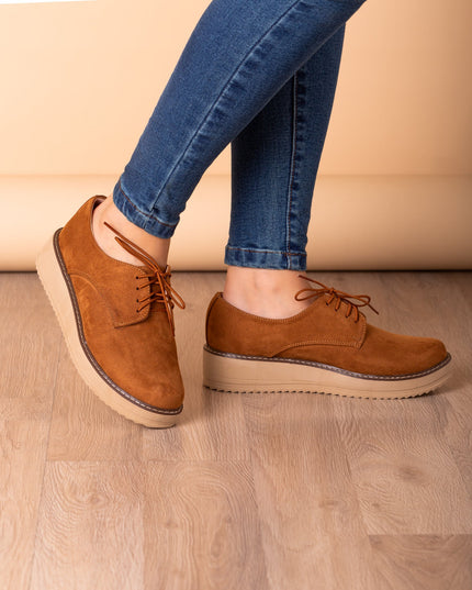 Mocasin Recife 3.0 - Camel Gamuza - Tienda Nébula
