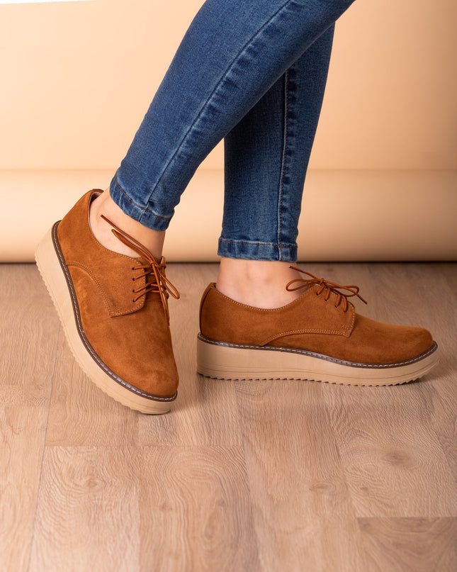 Mocasin Recife 3.0 - Camel Gamuza - Tienda Nébula