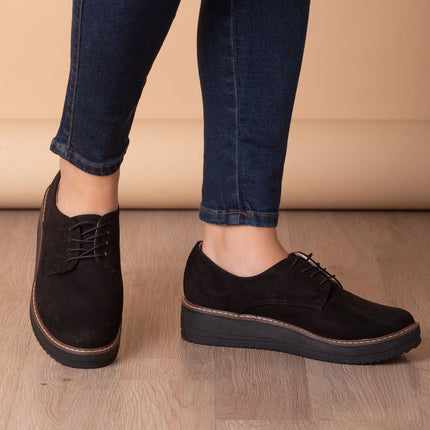 Mocasin Recife 3.0 - Negro Gamuza - Tienda Nébula