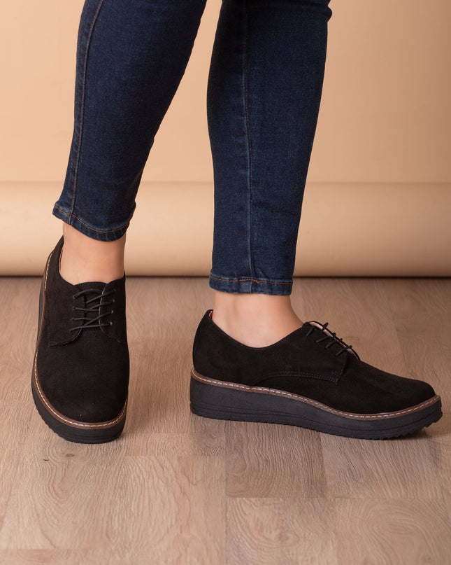 Mocasin Recife 3.0 - Negro Gamuza - Tienda Nébula