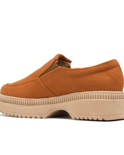 Mocasin Serquet - Camel Gamuza - Tienda Nébula
