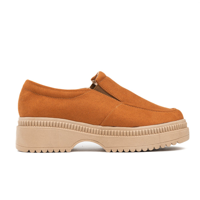 Mocasin Serquet - Camel Gamuza - Tienda Nébula