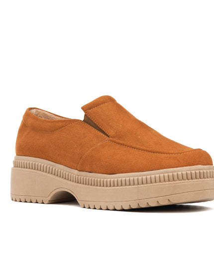 Mocasin Serquet - Camel Gamuza - Tienda Nébula