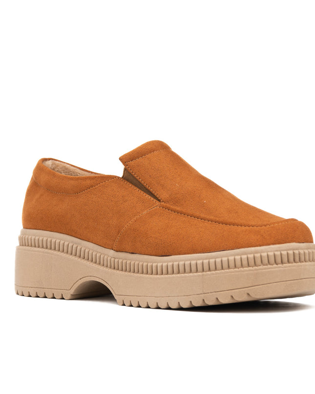 Mocasin Serquet - Camel Gamuza - Tienda Nébula