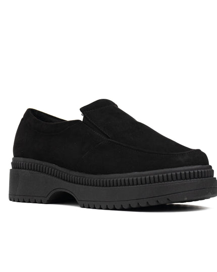 Mocasin Serquet - Negro Gamuza - Tienda Nébula