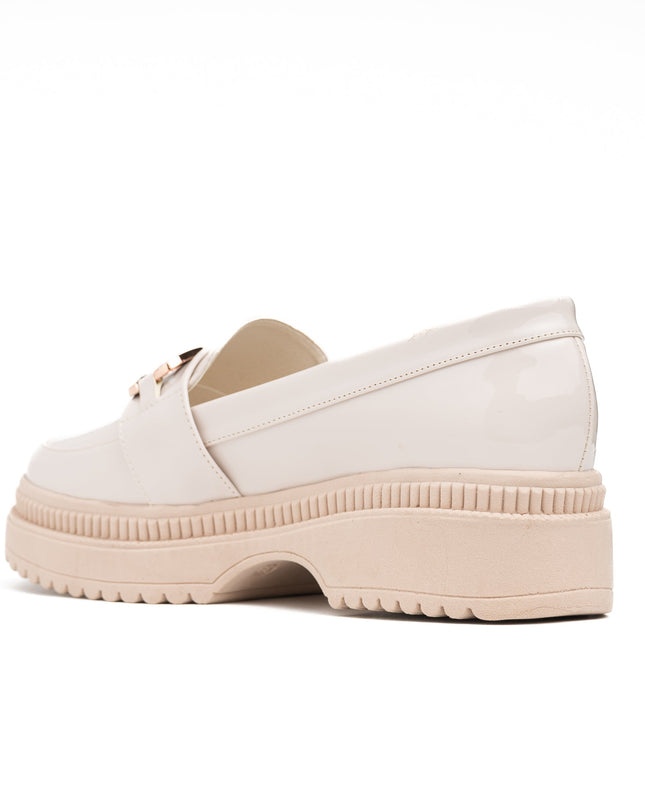 Mocasin Steelex - Hueso Charol - Tienda Nébula
