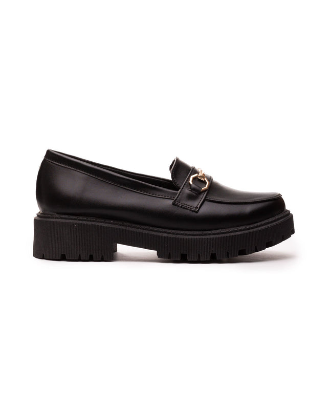 Mocasin Tarento 2 - Negro Cuero - Tienda Nébula