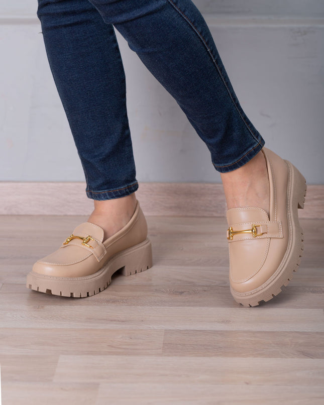 Mocasin Tarento - Beige 2 - Tienda Nébula