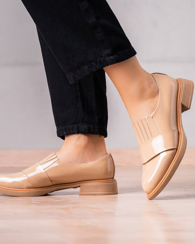 Mocasin Tradentino - Beige - Tienda Nébula