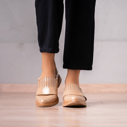 Mocasin Tradentino - Beige - Tienda Nébula