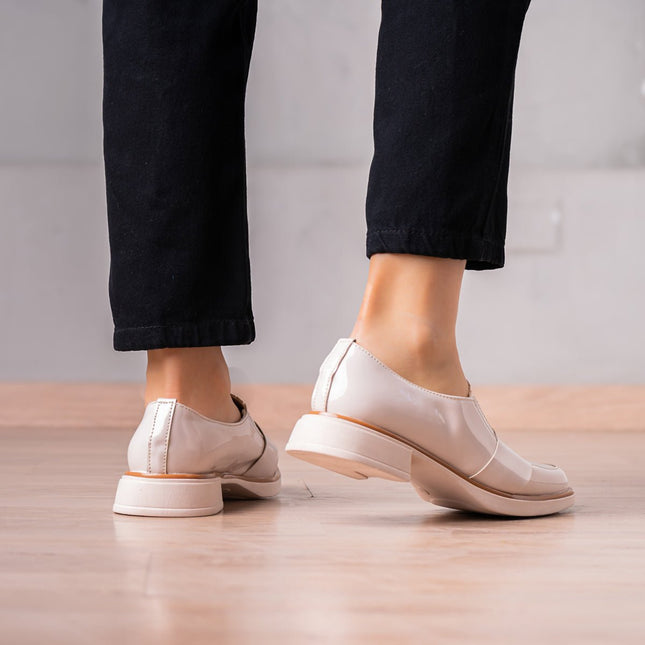 Mocasin Tradentino - Nude - Tienda Nébula