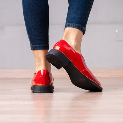 Mocasin Tradentino - Rojo - Tienda Nébula