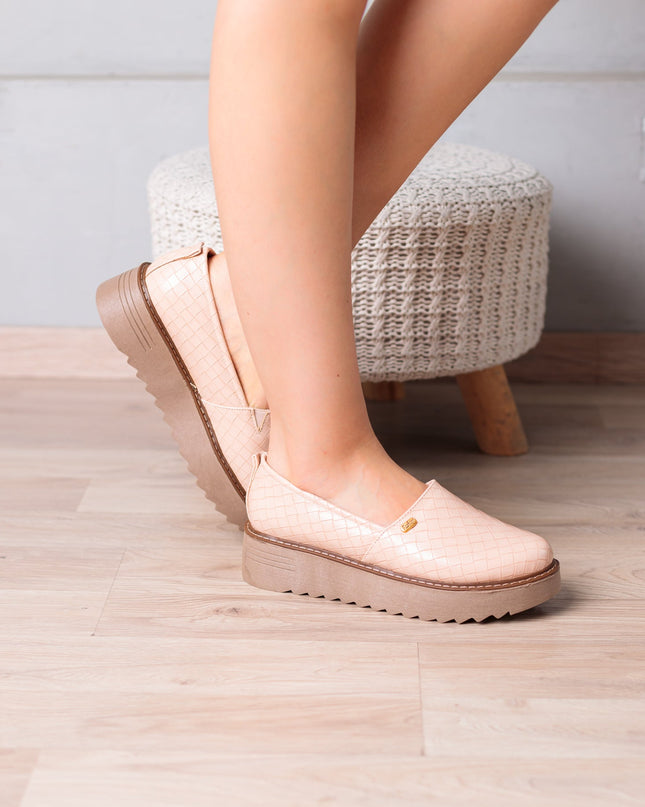 Mocasin Vratsa - Nude - Tienda Nébula