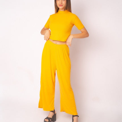 Pantalón Luana2 3.0 - Mostaza - Tienda Nébula