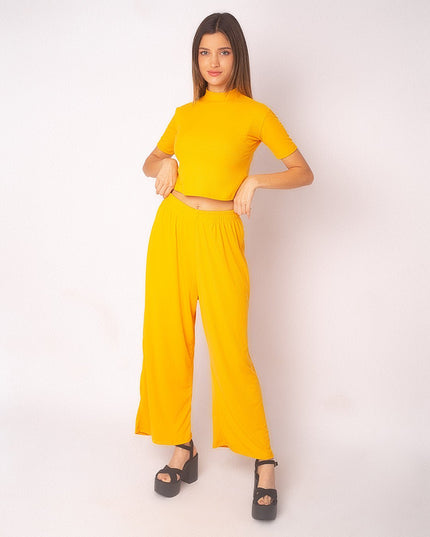 Pantalón Luana2 3.0 - Mostaza - Tienda Nébula