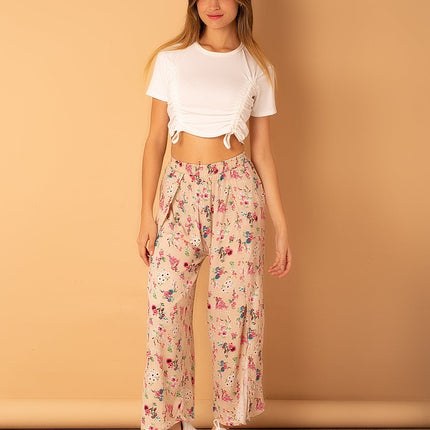 Pantalón Rosa 13.0 - Crema - Tienda Nébula