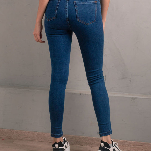 Pantalón Skinny 6.0 - Azul Noche - Tienda Nébula