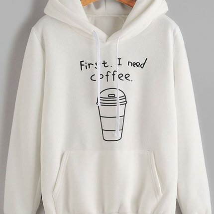 Polera Mujer - First i need cofee