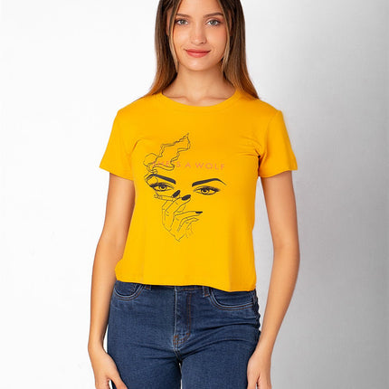 Polo Barú 10.0 - Ojos - Mostaza - Tienda Nébula