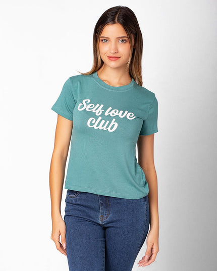 Polo Barú 10.0 - Self Love - Verde - Tienda Nébula
