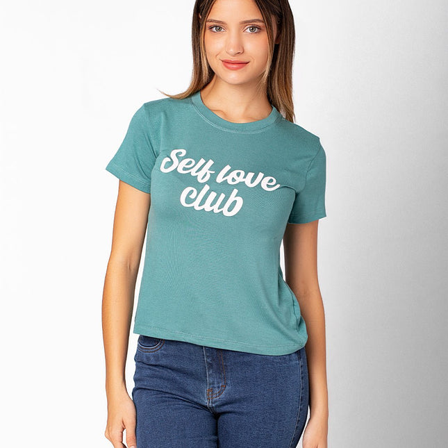 Polo Barú 10.0 - Self Love - Verde - Tienda Nébula