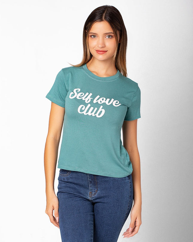 Polo Barú 10.0 - Self Love - Verde - Tienda Nébula