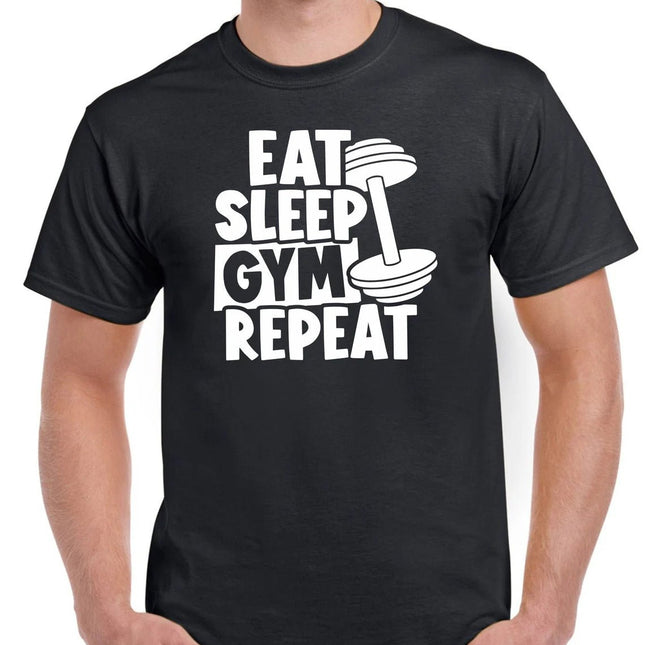 Polo Personalizado - EAT SLEEP GYM - Tienda Nébula