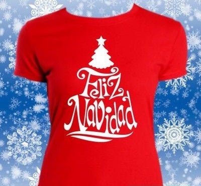 Polo Personalizado - Feliz Navidad - Tienda Nébula