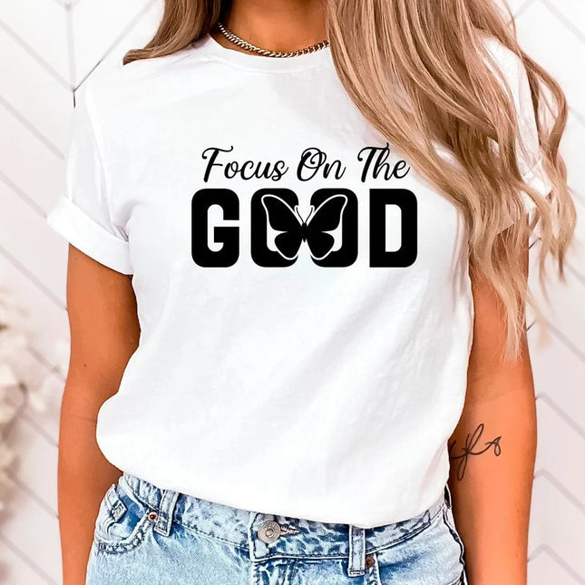 Polo Personalizado - FOCUS ON THE GOOD - Tienda Nébula