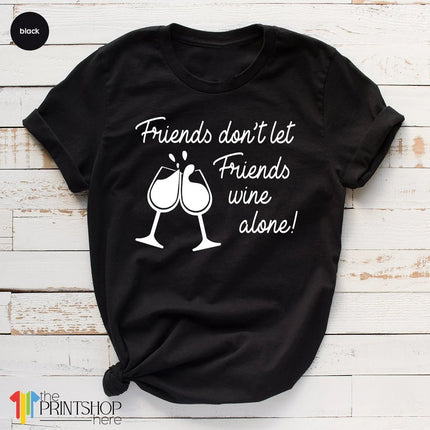 Polo Personalizado - FRIENDS AND WINE - Tienda Nébula