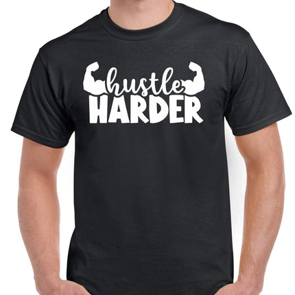 Polo Personalizado - HUSTLE HARDER - Tienda Nébula