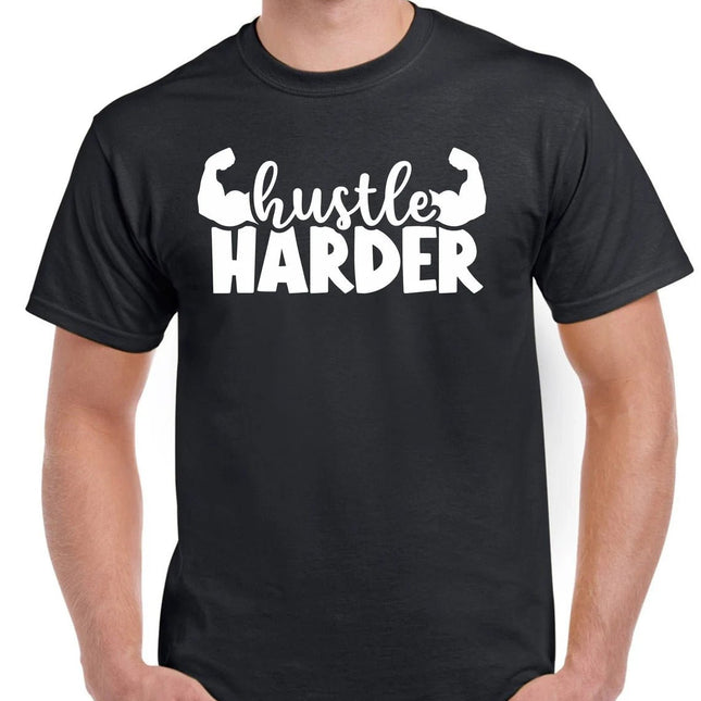 Polo Personalizado - HUSTLE HARDER - Tienda Nébula